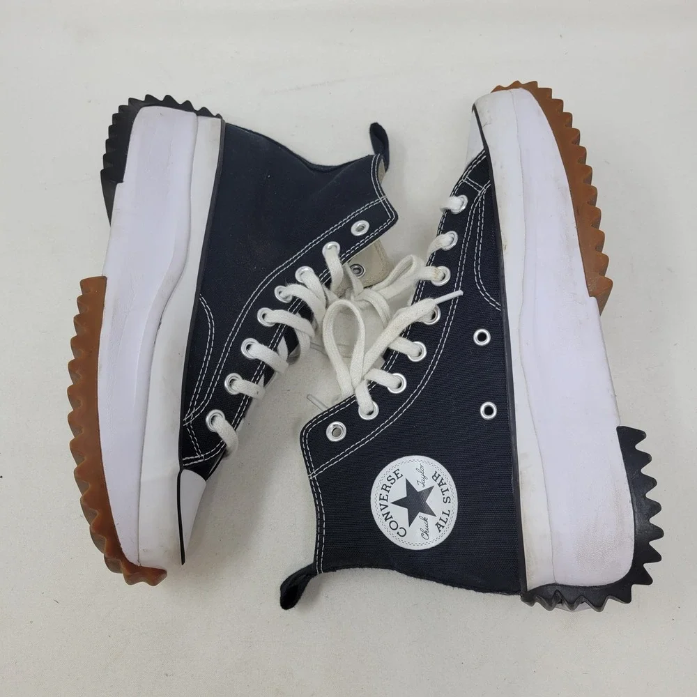 Converse Shoes Mens 7 W 8.5 Run Star Hike High Top Platform Sneakers 166800C - Picture 5 of 10